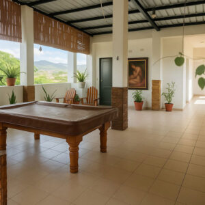 Inicio hostal hump back int puerto lopez ecuador sala juegos1